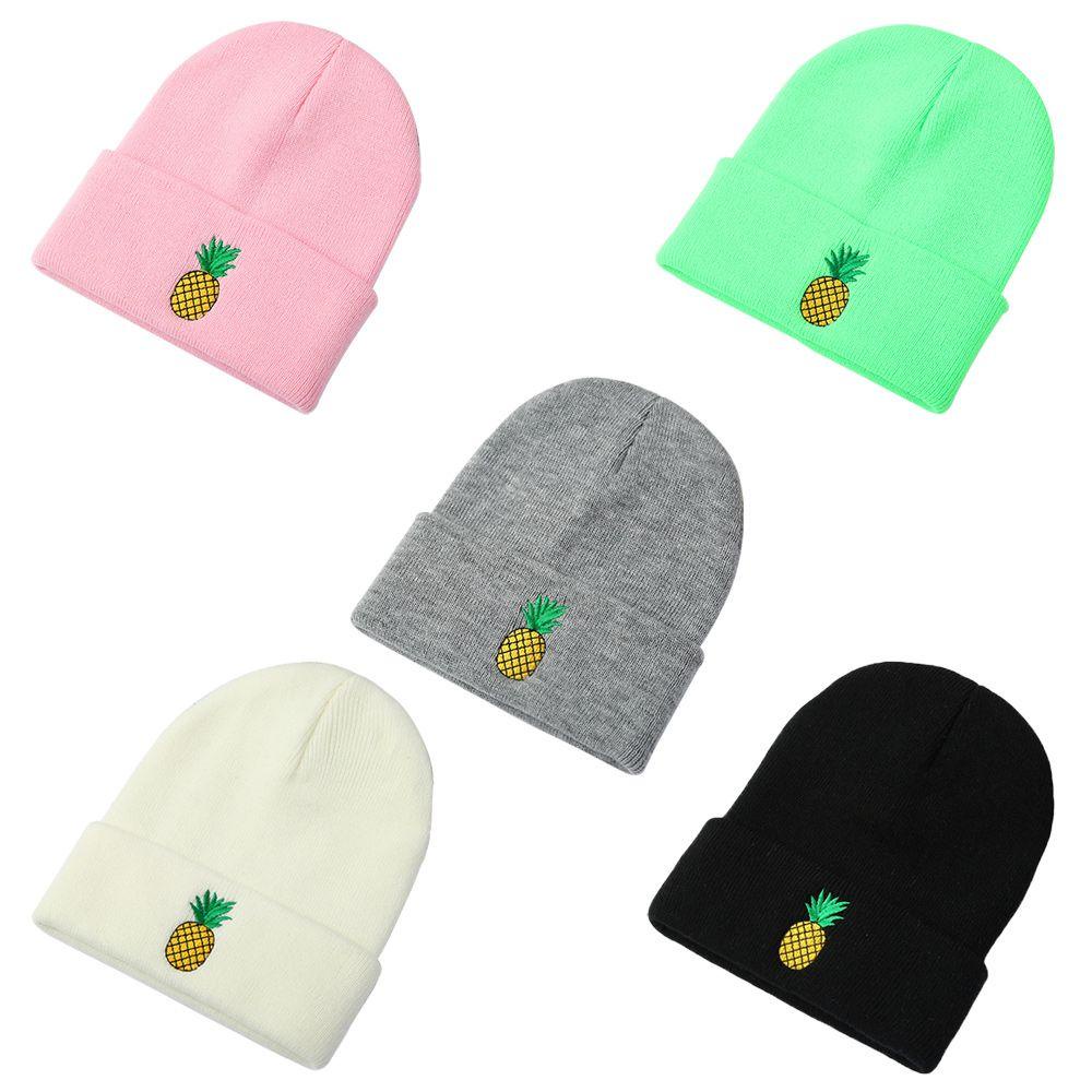 Mũ Beanie Dệt Kim 5 Màu Trơn Dễ Thương Cho Nam Và Nữ