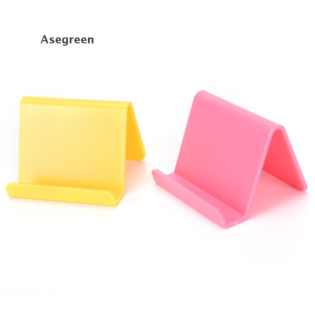 Giá đỡ điện thoại cố định màu kẹo đơn giản dễ thương