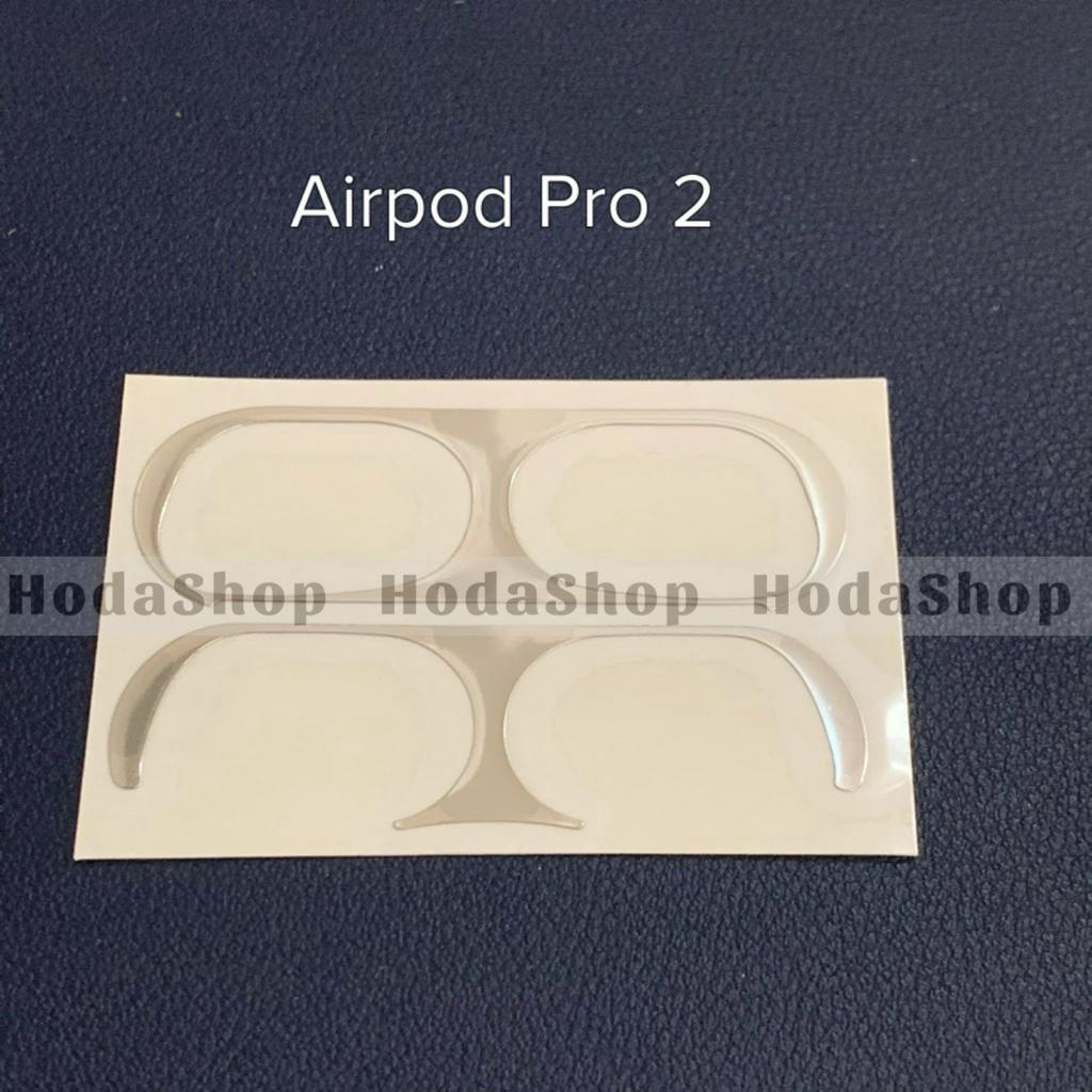 Miếng dán chống bụi bẩn cho Airpod Pro 2 , Airpod 3 , Airpod Pro , Airpod 1/2 kim loại mỏng , dễ dán