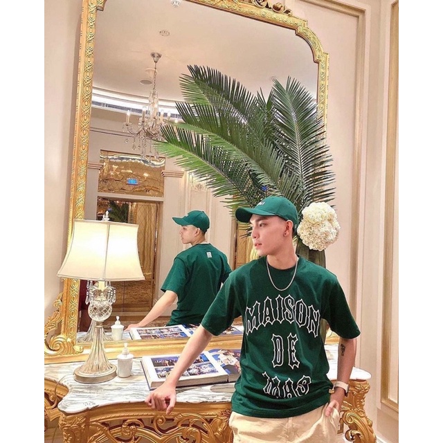 ÁO THUN TAY LỠ COTTON MASON DE MAS FORM UNISEX NAM NỮ (kèm ảnh thật)