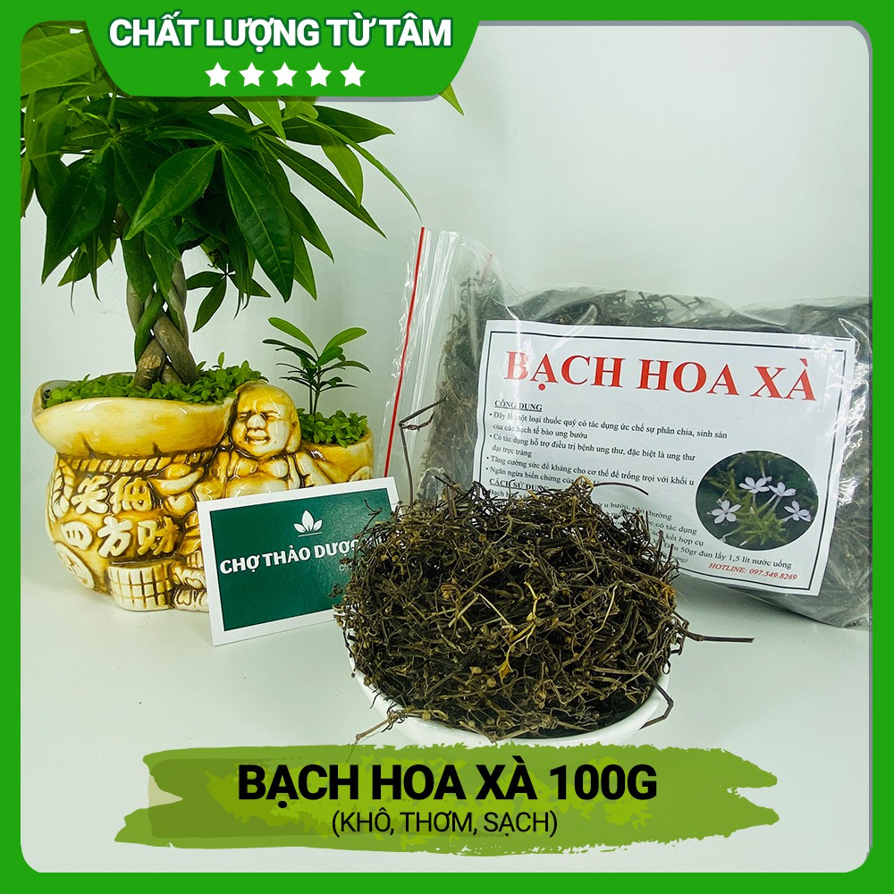 100gr Bạch Hoa Xà (Khô, Thơm, Sạch)