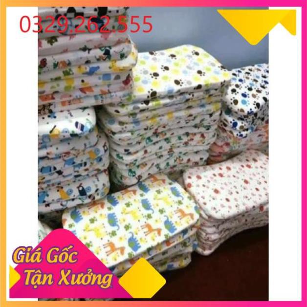 (Sale Khủng)  Gối cao su non siêu mềm cho trẻ chống méo đầu