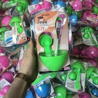 Bộ chén cọ đắp mặt nạ