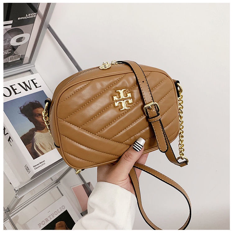 TORY BURCH Túi Đeo Chéo Da Pu Thời Trang Hàn Cho Nữ