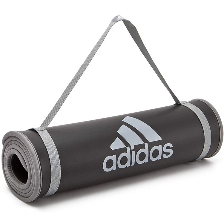 Thảm tập thể dục, yoga Adidas ADMT-12235 mầu xám, màu đỏ nhập khẩu Đài Loan