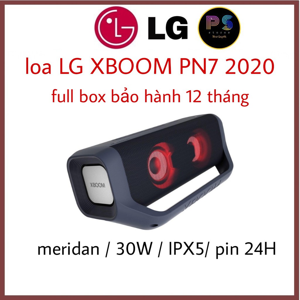 loa xboom bluetooth LG PN7 30W chính hãng full box