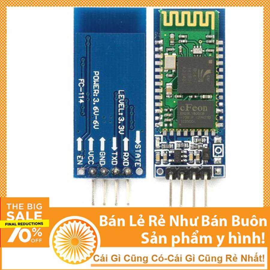 Mạch thu phát bluetooth HC06 đã ra chân