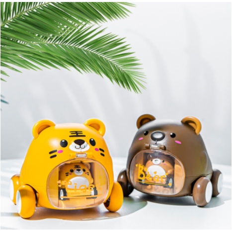 Đồ Chơi Ô Tô, Con Vật Cưng Dễ Thương Phóng Xe ô tô, Sáng Tạo Độc Đáo Cho Bé.