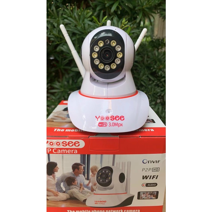 Camera YooSee 2 Mắt Xem Cùng Lúc,Kết Nối Wifi ,Mới Nhất 2023,Hình Ảnh Full 4K, Quay 360 Độ ,Âm Thanh, Đàm Thoại 2 Chiều