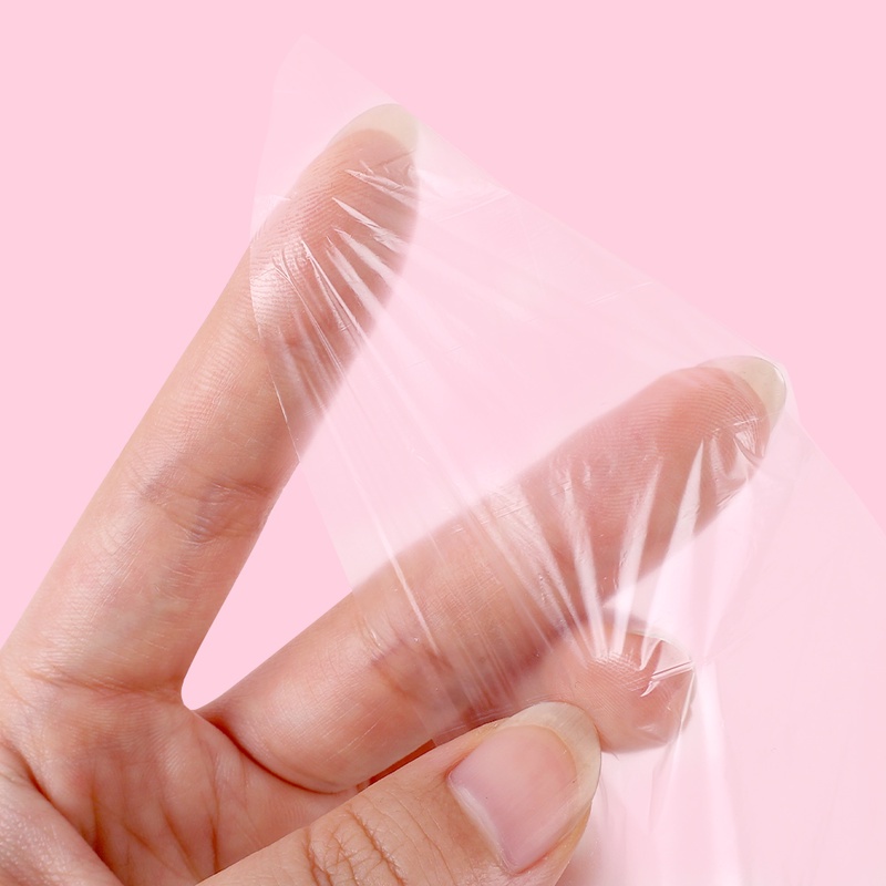 Bộ 100 Miếng Dán Mặt Nạ Dưỡng Ẩm Trong Suốt Chống Bụi Chống Kích Ứng Dùng Một Lần Tiện Lợi