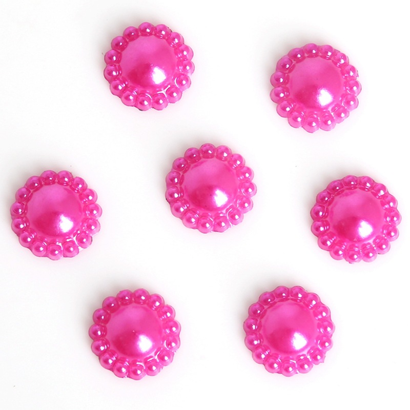 Set 50 Hoa Hướng Dương Nhựa Abs Trang Trí Ốp Lưng Điện Thoại