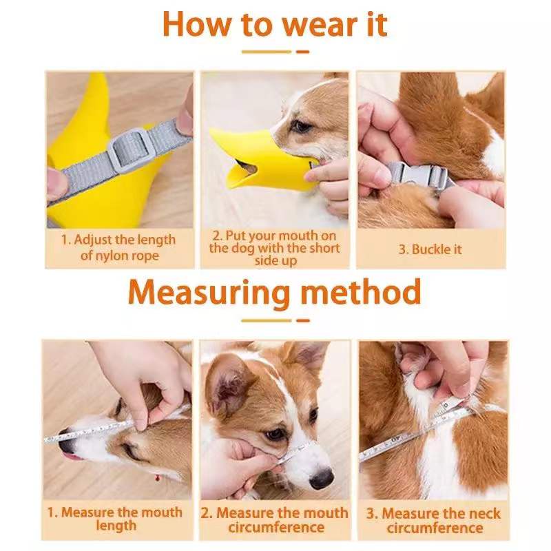 Rọ Mõm Silicone Chống Sủa Cho Chó