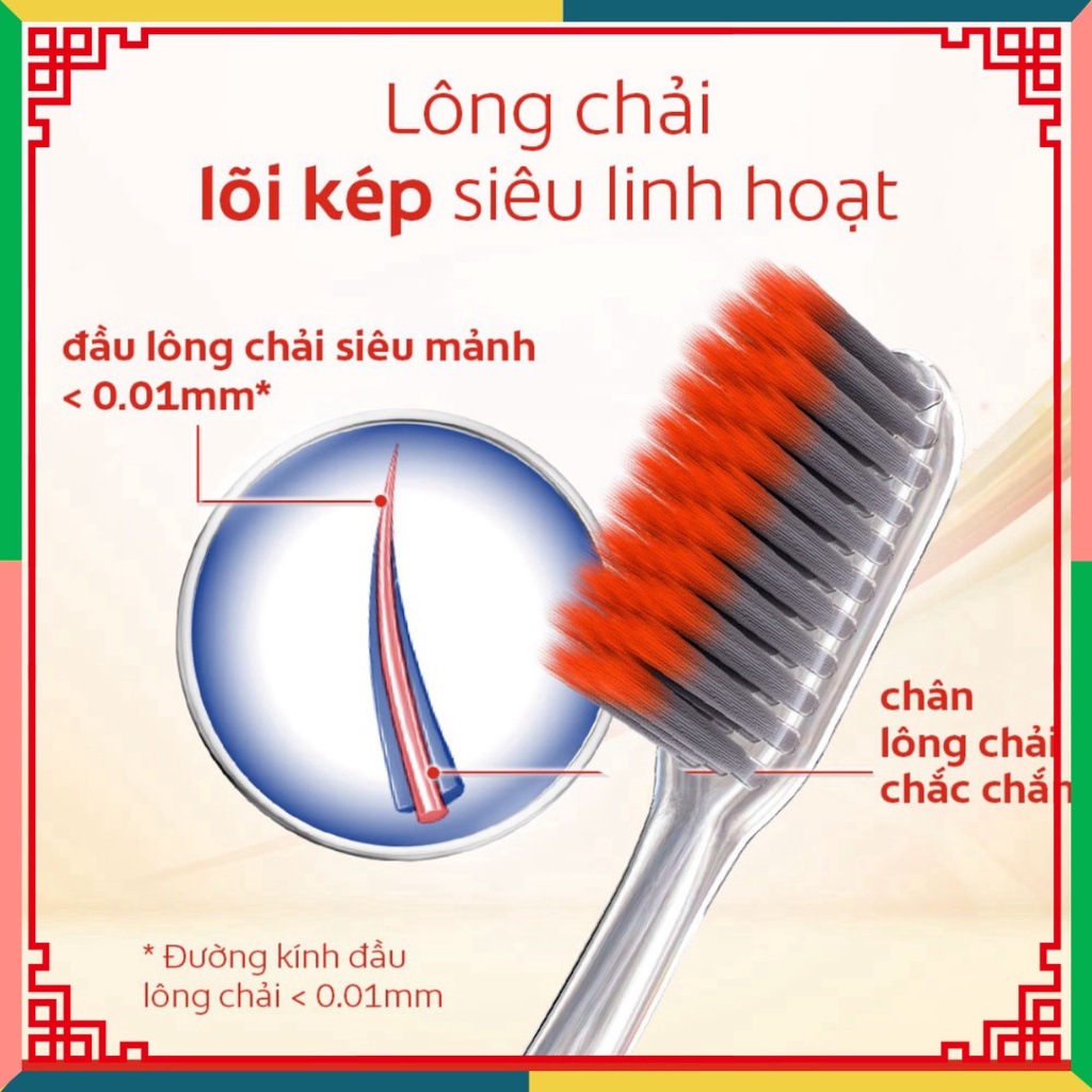 Bàn chải đánh răng Colgate SlimSoft Advanced khoáng núi lửa nhão nhoẹt mảnh dưỡng nướu