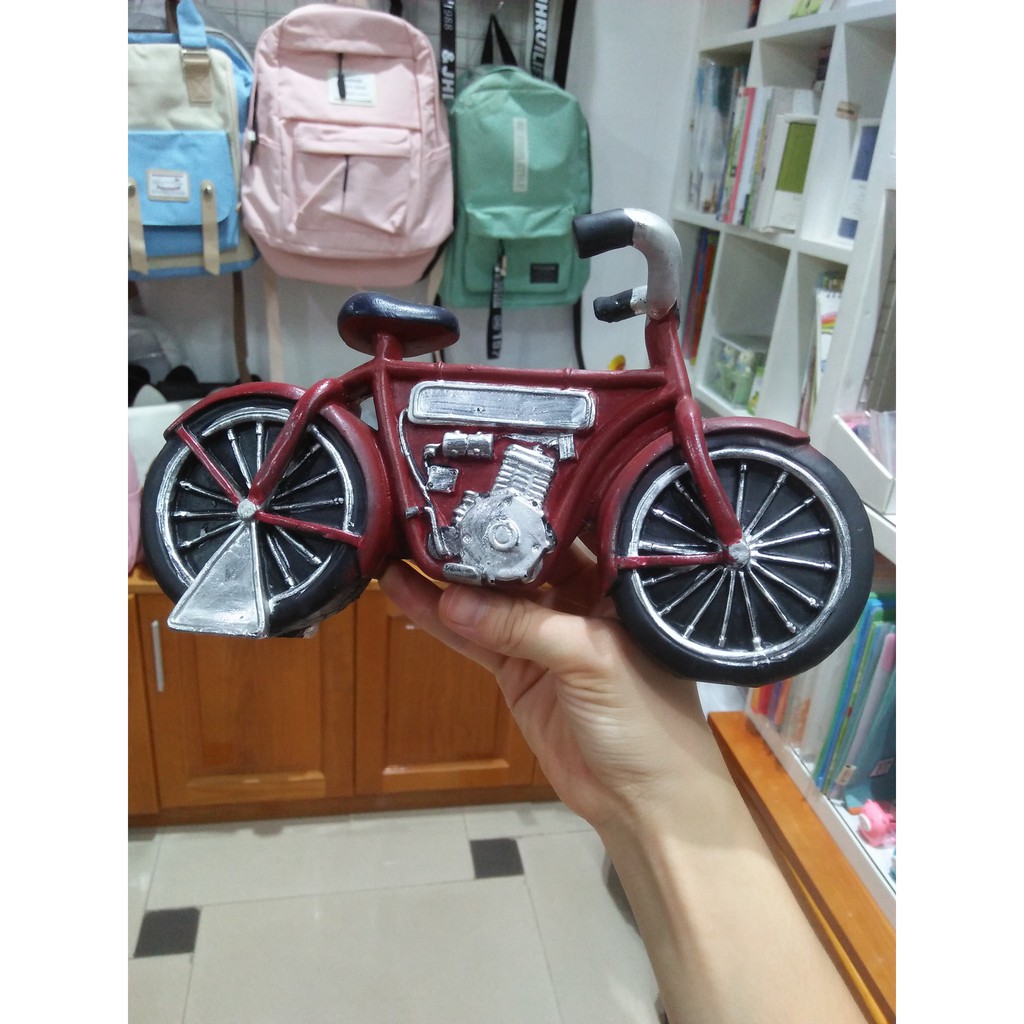 MÔ HÌNH DECOR HÌNH XE MÁY