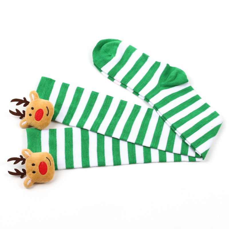 XIXI Tất Chân Họa Tiết Giáng Sinh 3D Thời Trang Cho Nữ