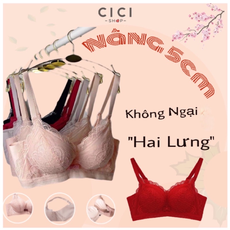 Áo Lót Đệm Dày Nâng Ngực, Không Gọng AL8319 (Hàng loại đẹp)