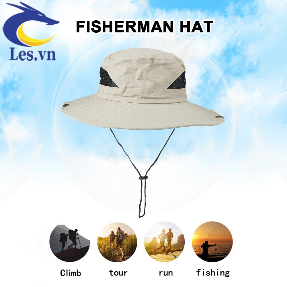 Nón Vành Rộng Có Dây Rút Thời Trang Dành Cho Nam Và Nữ