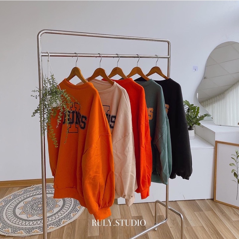 [HÌNH ẢNH-VIDEO DO SHOP THỰC HIỆN] ÁO SWEATER NỈ BÔNG NAM NỮ | BigBuy360 - bigbuy360.vn