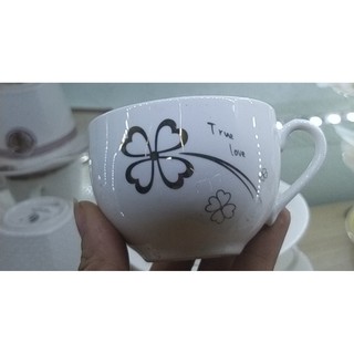 chén sứ trắng tráng men