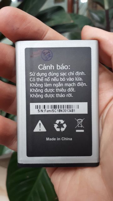 Pin Masstel Fami S hàng zin công ty.