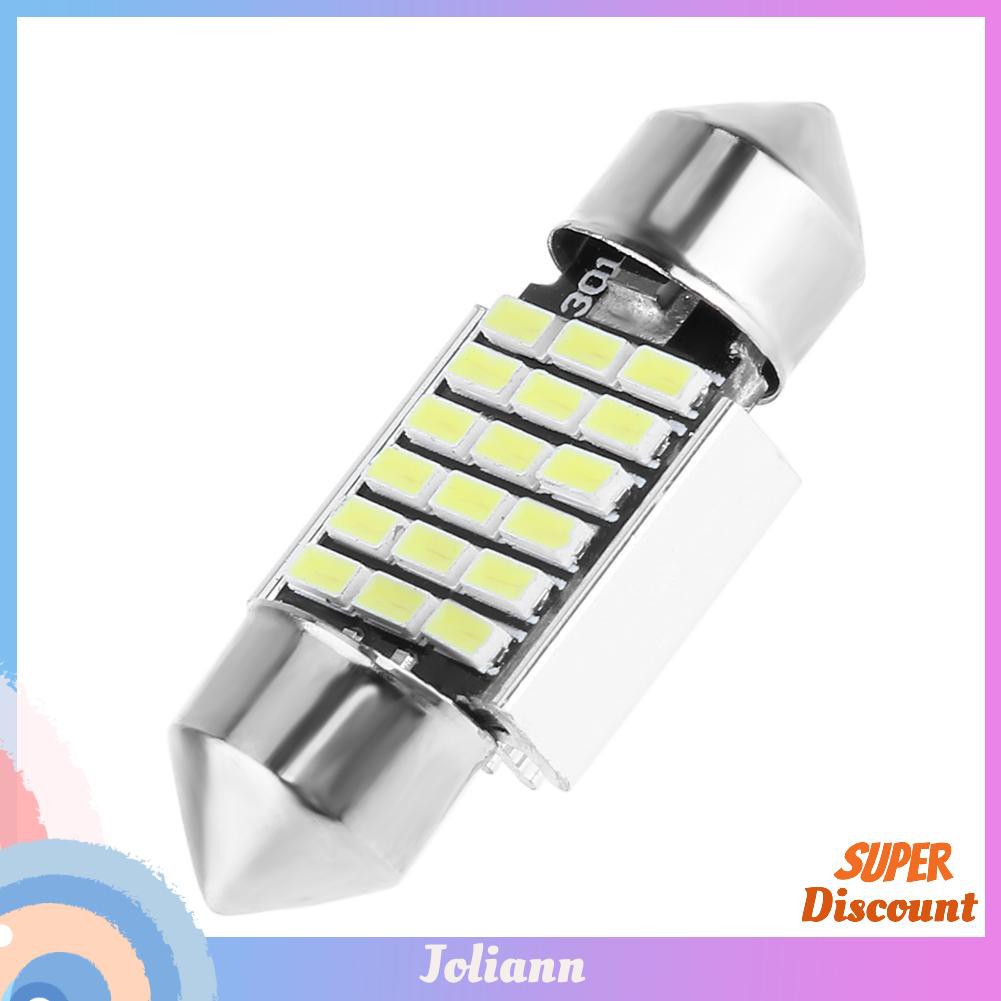 1 Đèn Led 31mm 3014 18led 5050smd Trang Trí Nội Thất Xe Hơi