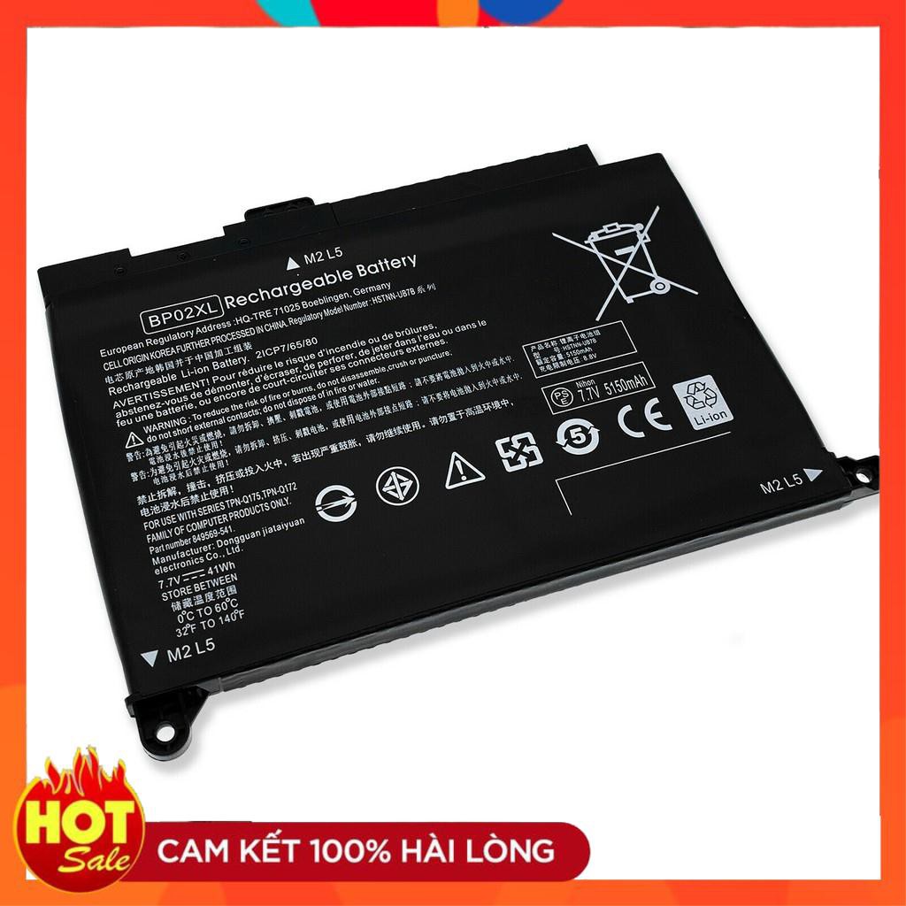 [Mã 273ELHA100K0 hoàn 7% đơn 500K]  HÀNG ZIN  Pin Battery Laptop HP Pavilion 15-AU BP02XL originals