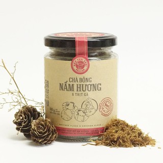 Chà bông nấm hương thịt gà - Nấm Tươi Cười (100g)