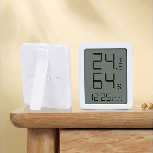 Nhiệt kế XIAOMI YOUPIN Miaomiaoce cảm biến độ ẩm và nhiệt độ E-ink tích hợp màn hình LCD kỹ thuật số tiện dụng
