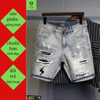 [BIG SIZE]QUẦN BÒ NGỐ NAM, SHORT JEAN NHIỀU MẪU HOT, CO DÃN, DÀY DẶN KIXONA 202