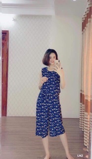 Bộ lanh nhung ống sớ cho nữ