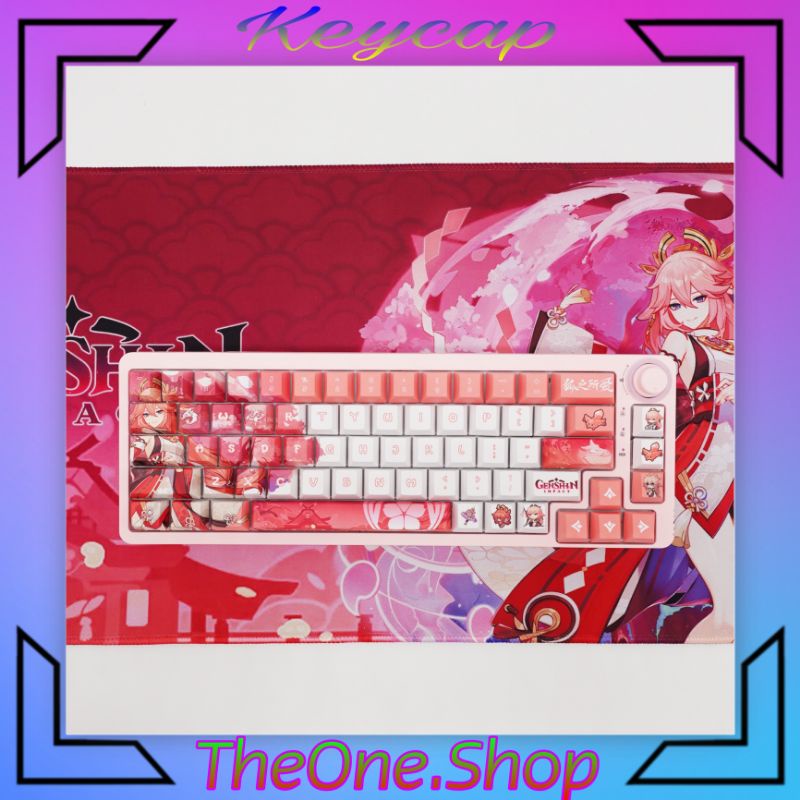 Keycap Gensin Impact chủ đề nhân vật YAE MIKO