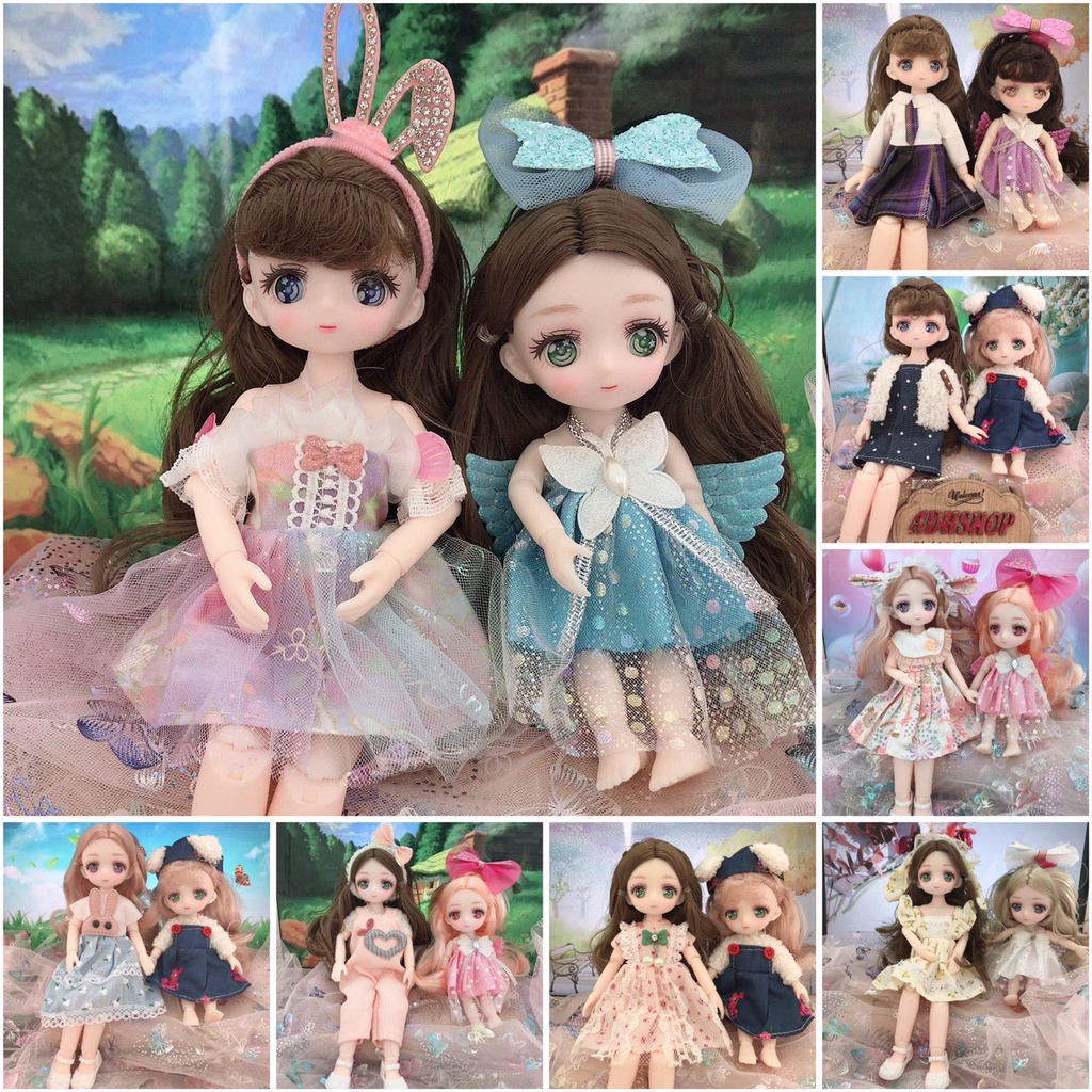 Búp Bê Truyện Tranh Anime cỡ 16cm-25cm