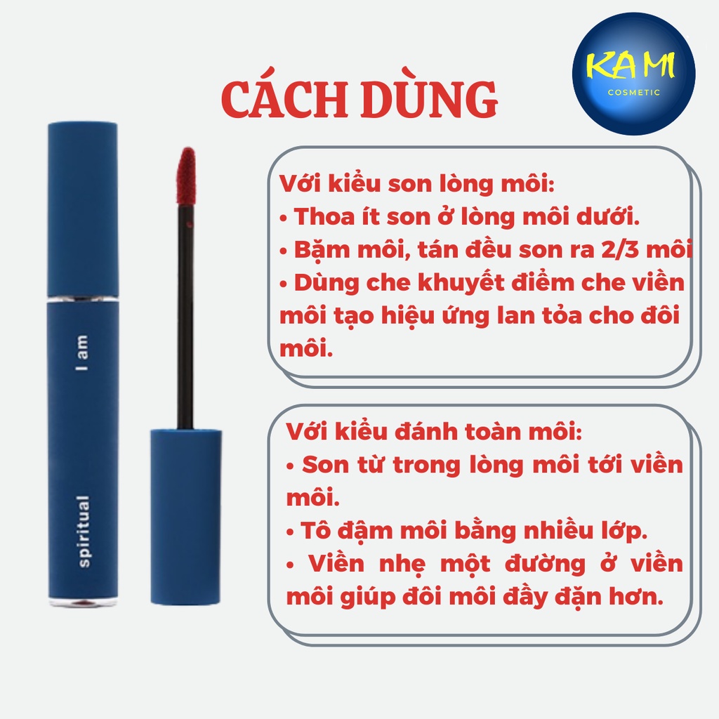 Son kem lì siêu mịn 3ce vỏ xanh speak up velvet lip tint đỏ đất mùi thơm dễ chịu -KAMI