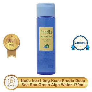 Nước hoa hồng Kose Predia Deep Sea Spa Green Alga Water 170ml