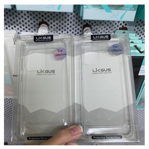 Ốp lưng chống Sốc Likgus Trong suốt Cho Samsung S20 Plus/ S2+/ S20 Ultra