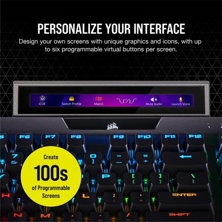 Bảng điều khiển bằng cảm ứng Corsair iCUE NEXUS