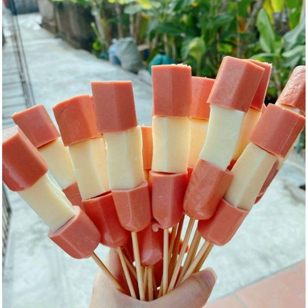 Hotdog Xúc Xích Phô Mai Hàn Quốc 🌭Giao HỎA TỐC nội thành Hà Nội🌭 Corn Dog; Hotdog Phô Mai Mozzarella