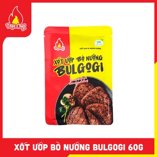 Xốt Ướp Nướng Bò Bulgogi Gói 60g - Ướp nướng bò chuẩn vị cho tiệc lẩu nướng