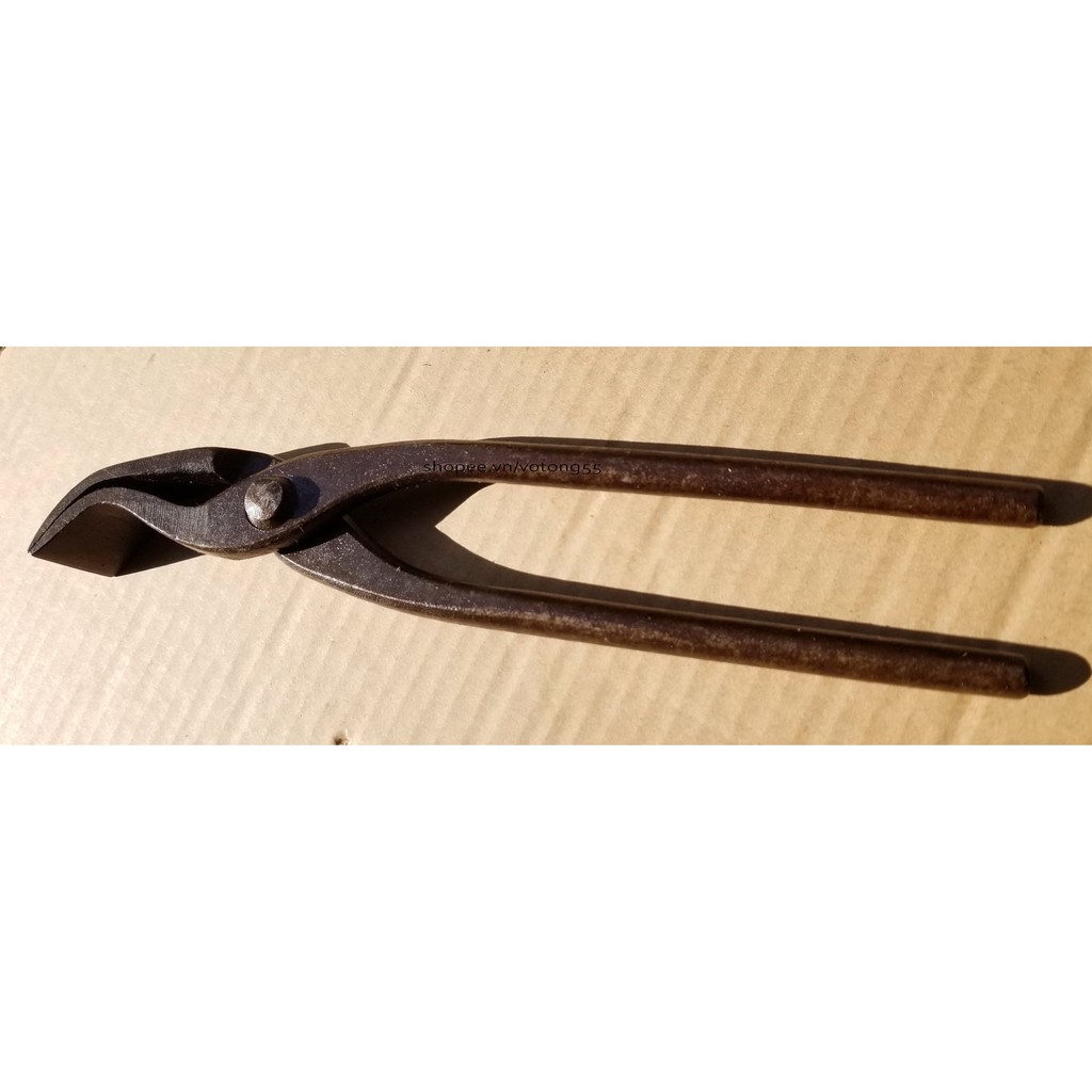 Kềm gấp mũi cong dài 24.5cm hàng bãi Nhật