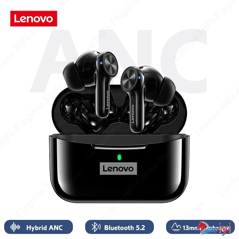 Lenovo LP70 TWS Chơi Game Tai Nghe Thể Thao Âm Nhạc Điều Khiển Cảm Ứng Earbuds Không Dây Buletooth 5.2 Tai Nghe Kép Chế Độ Tai Nghe Âm Thanh Hifi