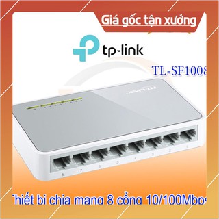 [Chất lượng] Bộ chia mạng 8 cổng TP-Link TL-SF1008D - Bộ Chia Tín Hiệu 8 cổng 10/100Mbps - BH 5 năm [Được Xem Hàng]
