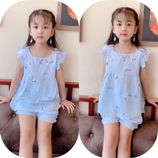 Bộ Lanh Lụa cho bé. (8-30kg)