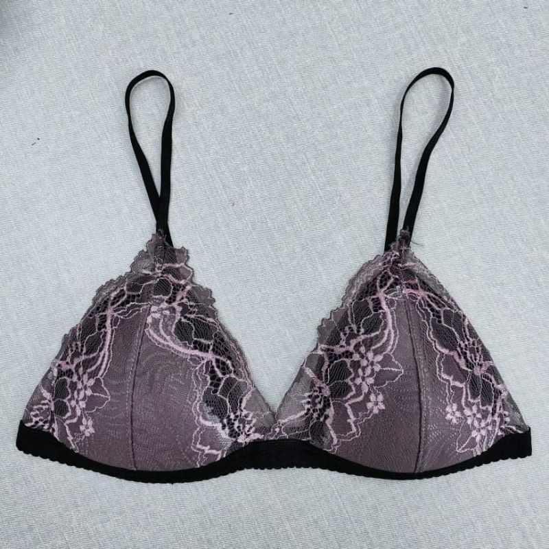 Bralette Áo ngực có mút mỏng . ren . cotton | BigBuy360 - bigbuy360.vn