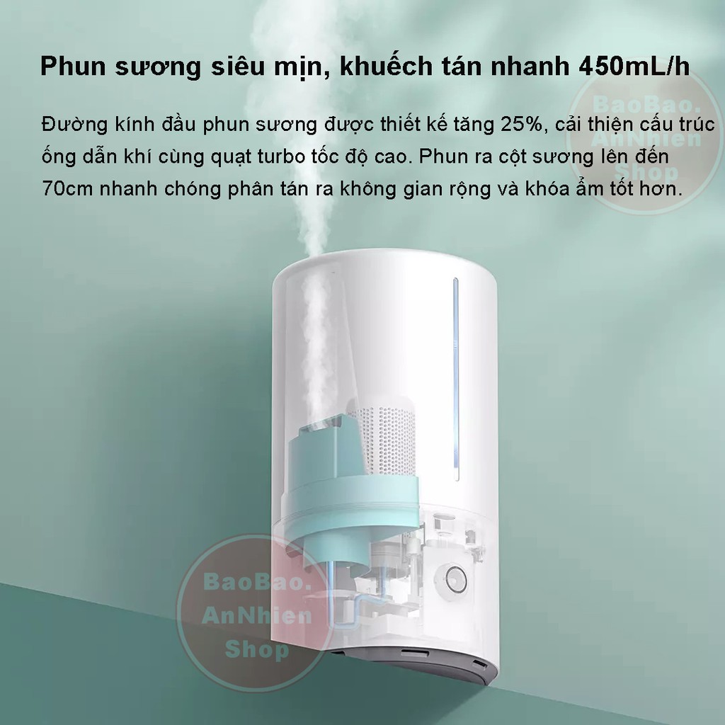 Máy tạo độ ẩm khử trùng UV thông minh Xiaomi Mijia S