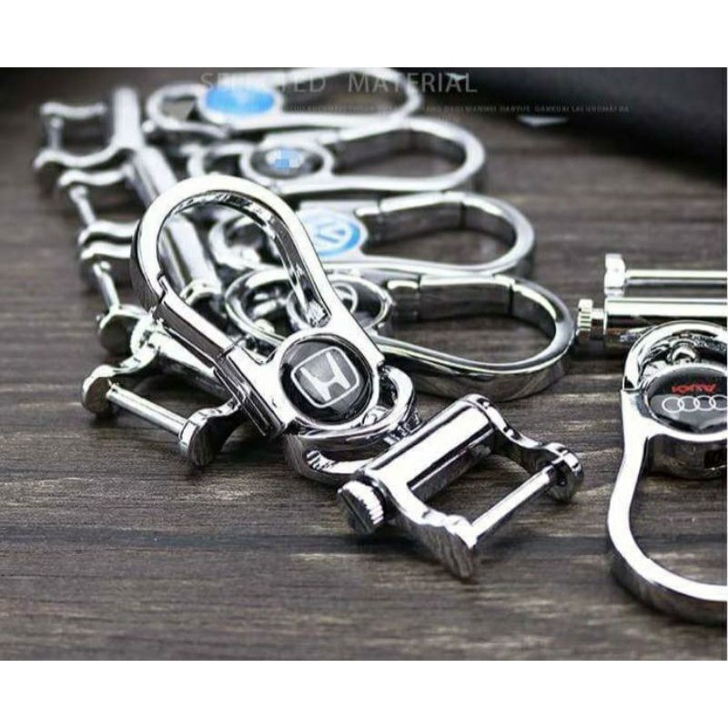 [Chất] Móc treo chìa khóa, Móc chìa khóa có logo hãng xe ô tô cao cấp