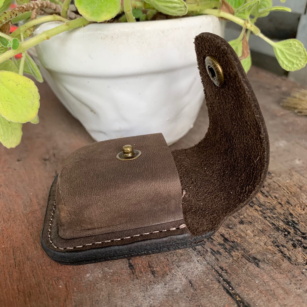 Bao Da Đựng Hộp Quẹt Zippo Giá Rẻ | TRAN LEATHER