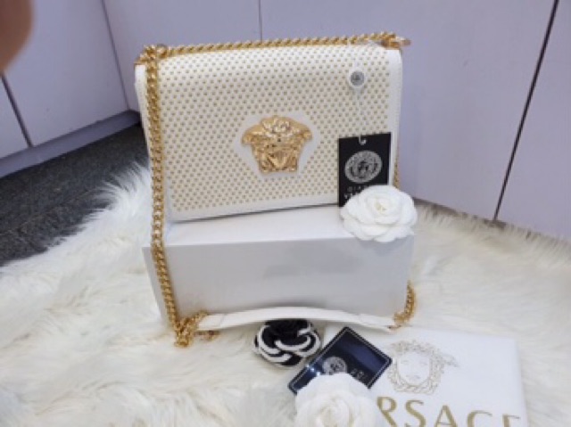 Túi Versace nạm đinh full box
