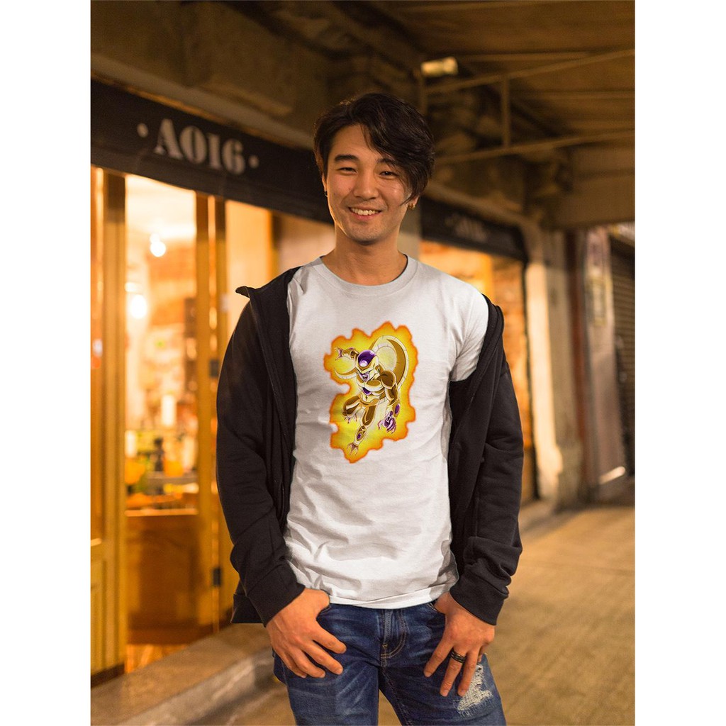Áo thun Nam in hình Dragon Balls Golden Frieza - Cotton Thun Phong Cách Cá Tính - Cực Chất Và Đẹp