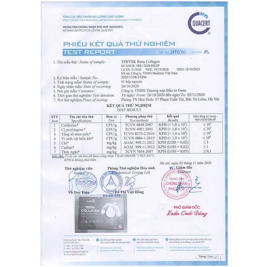 Collagen-FREESHIP-Chăm sóc sắc đẹp phụ nữ-Bena Collagen-GANA-Làn da căng mịn, sáng bóng-Hộp 30 gói