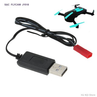 Dây Sạc Pin Flycam – Dây sạc cho Máy bay chụp ảnh trên cao JY018 (Xanh đen)
